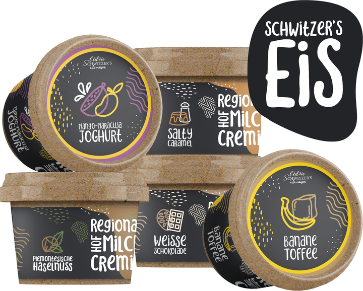 Bei uns im Lindenbräu: Schwitzer's Eiscreme